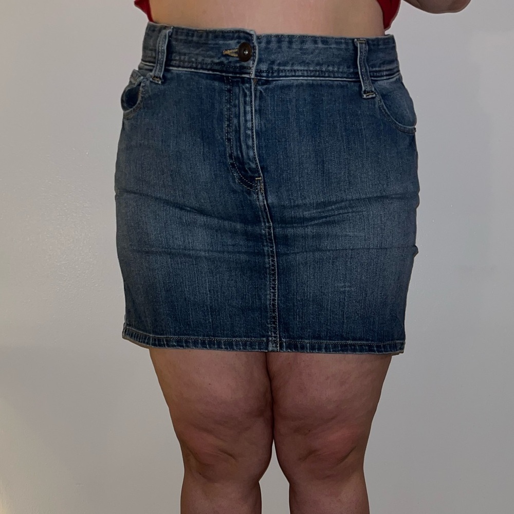 Tommy Hilfiger Blue Denim Skirt